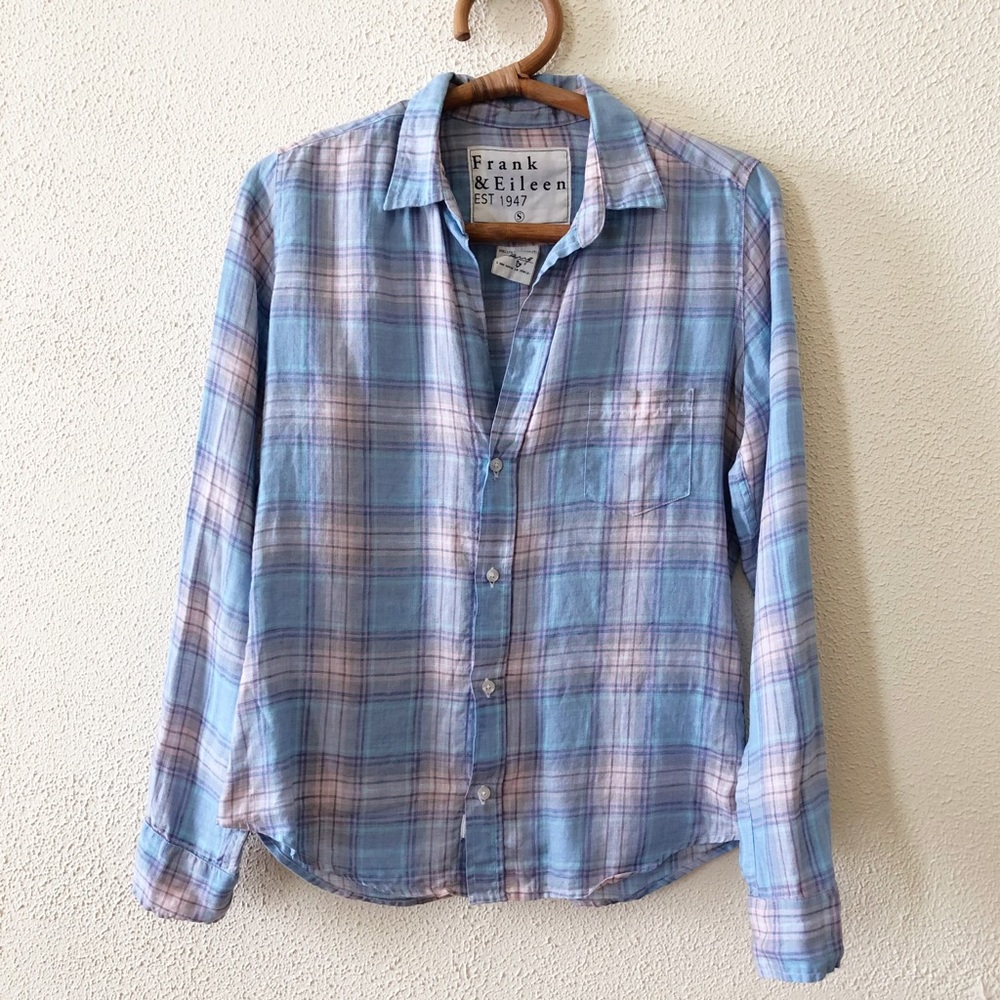 Frank & Eileen Plaid Barry Shirt S